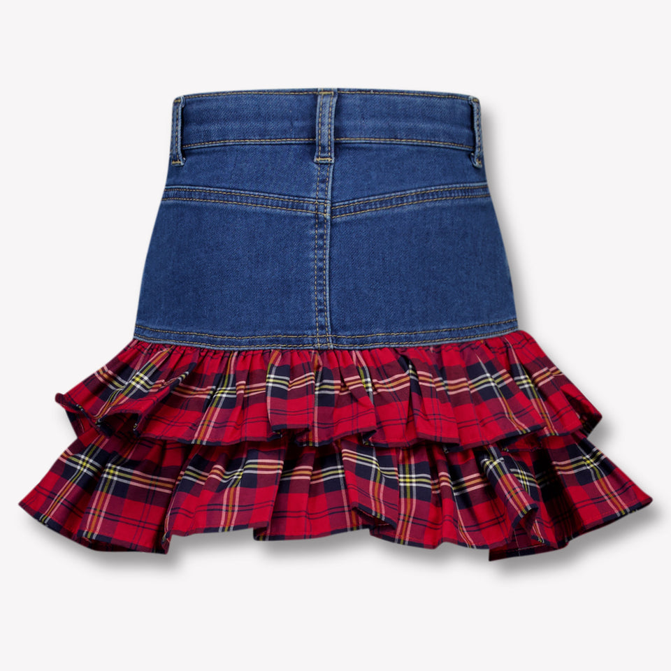 MonnaLisa Kinder Meisjes Rokje in Jeans