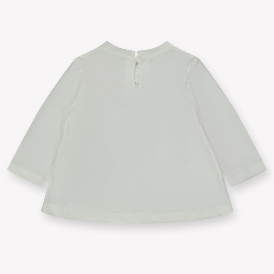 Monnalisa Baby Girls T-Shirt  Offwhite