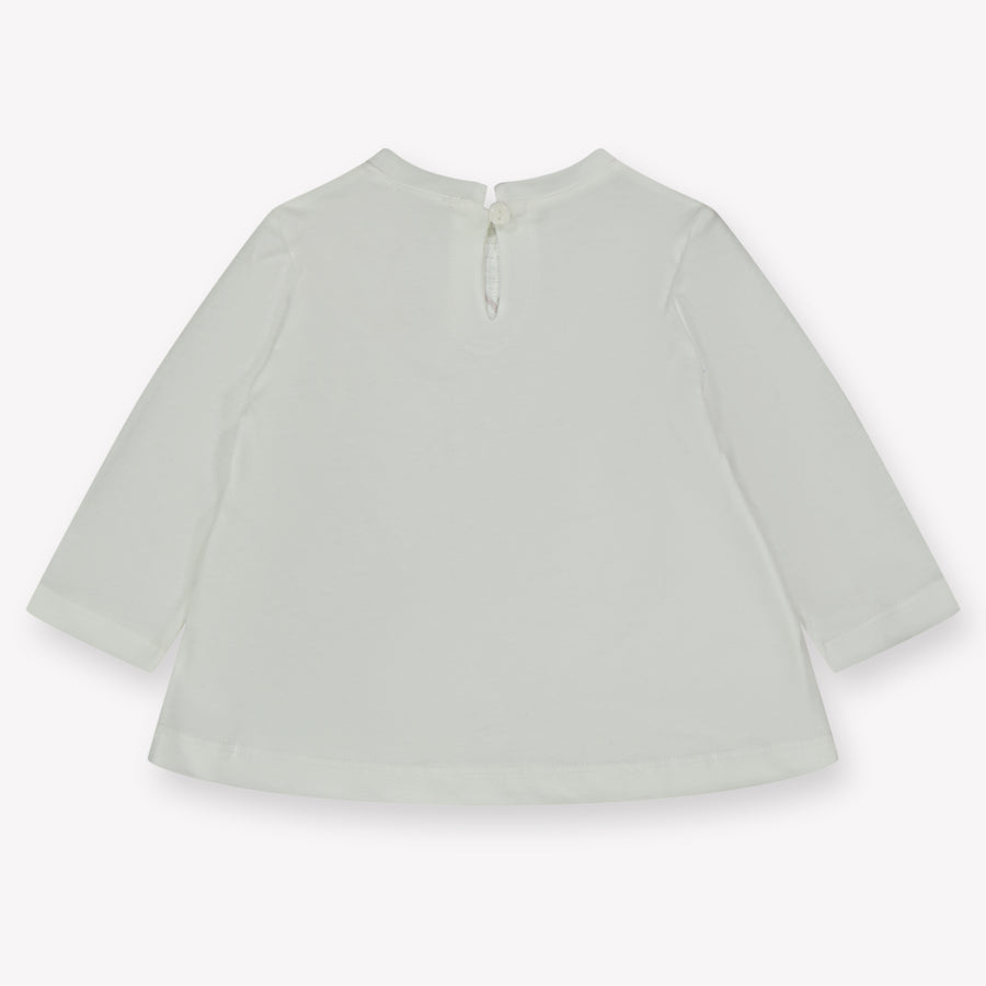 Monnalisa Baby Girls T-Shirt  Offwhite