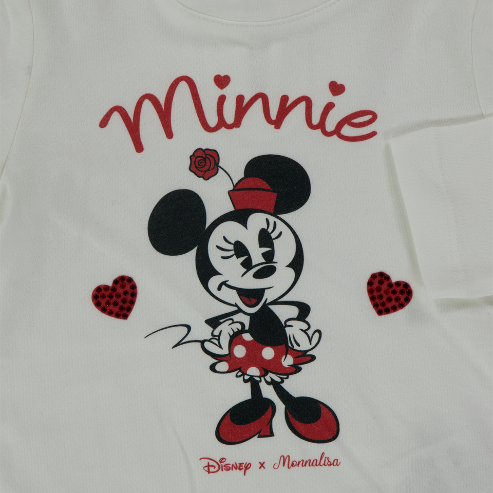 Monnalisa Baby Girls T-Shirt  Offwhite