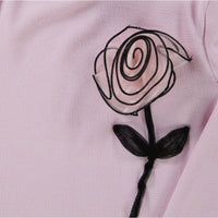 Monnalisa Kids Girls  T-Shirt Light Pink