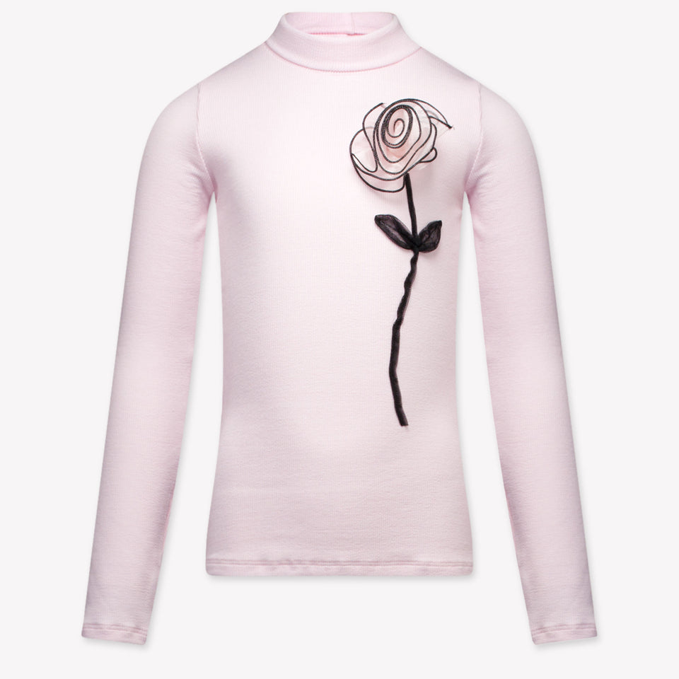 Monnalisa Kids Girls  T-Shirt Light Pink
