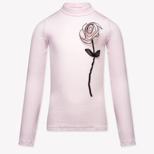 Monnalisa Kids Girls  T-Shirt Light Pink