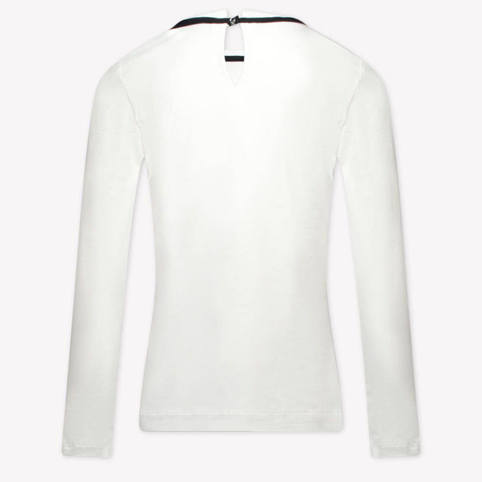 Monnalisa Kids Girls  T-Shirt Offwhite