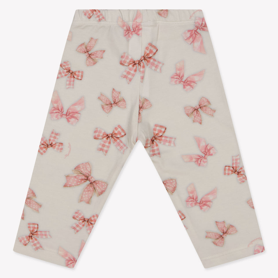 Monnalisa Baby Girls Legggs  Light Pink