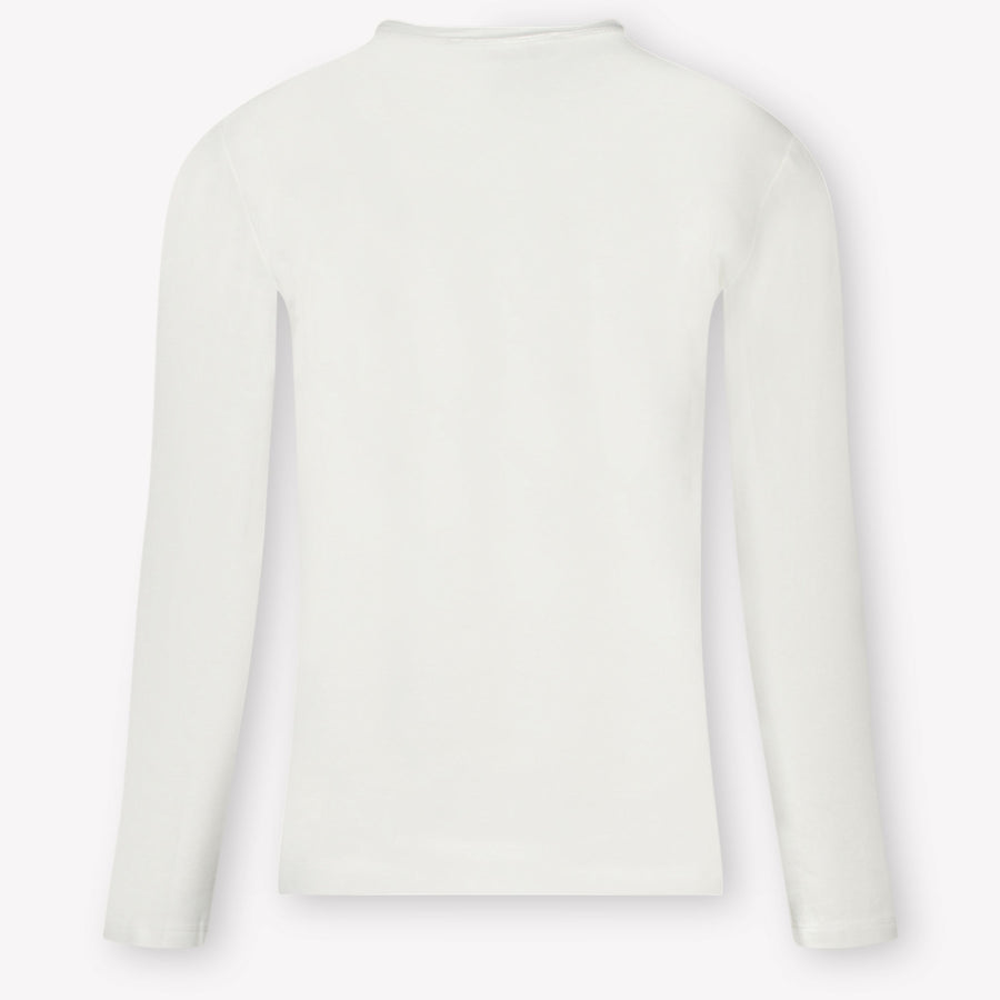 MonnaLisa Kinder Meisjes T-Shirt in Off White