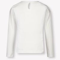 Monnalisa Kids Girls  T-Shirt Offwhite