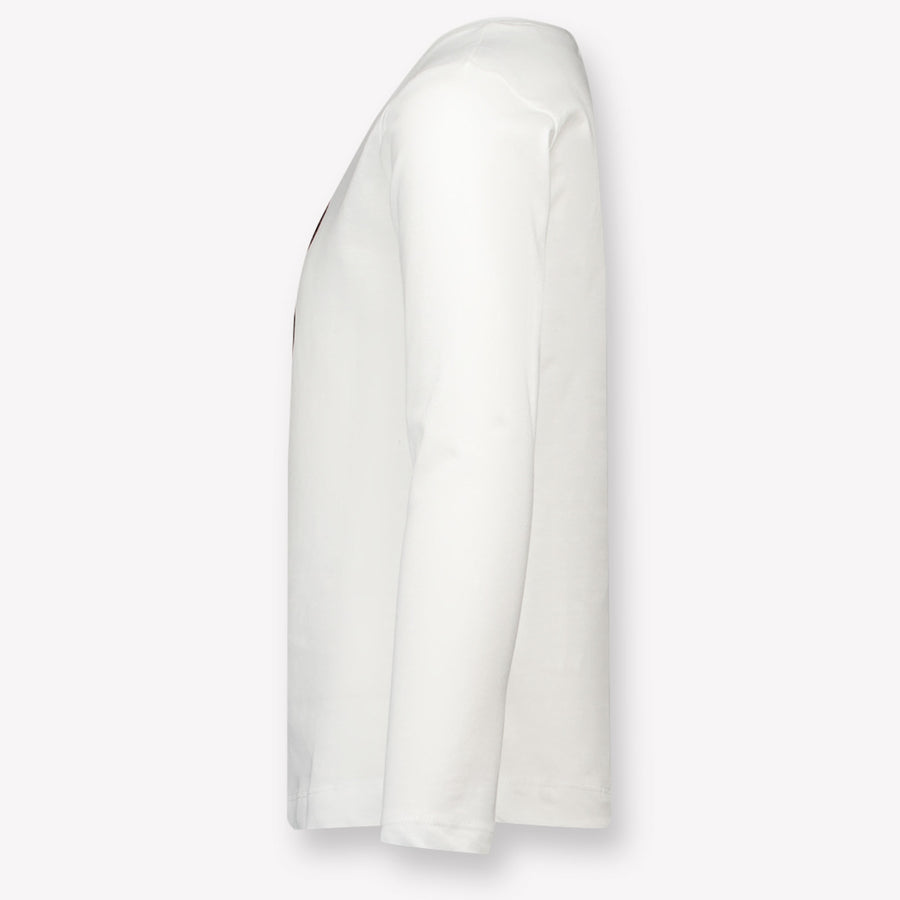 Monnalisa Kids Girls  T-Shirt Offwhite