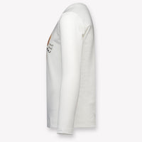 MonnaLisa Kinder Meisjes T-Shirt in Off White
