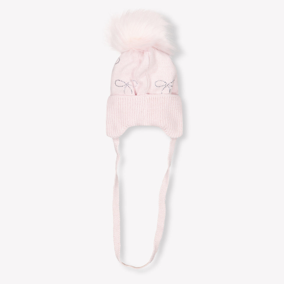 Monnalisa Baby Girls Hat  Light Pink