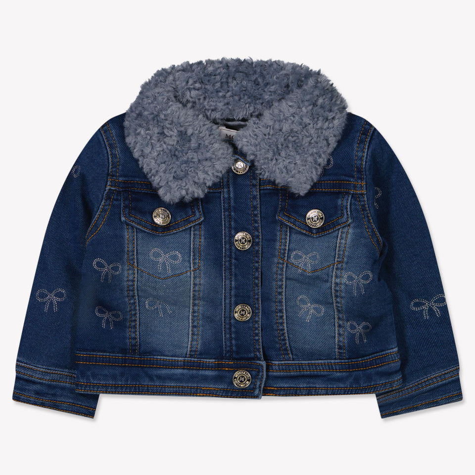 Monnalisa Baby Girls Jackets  Blue