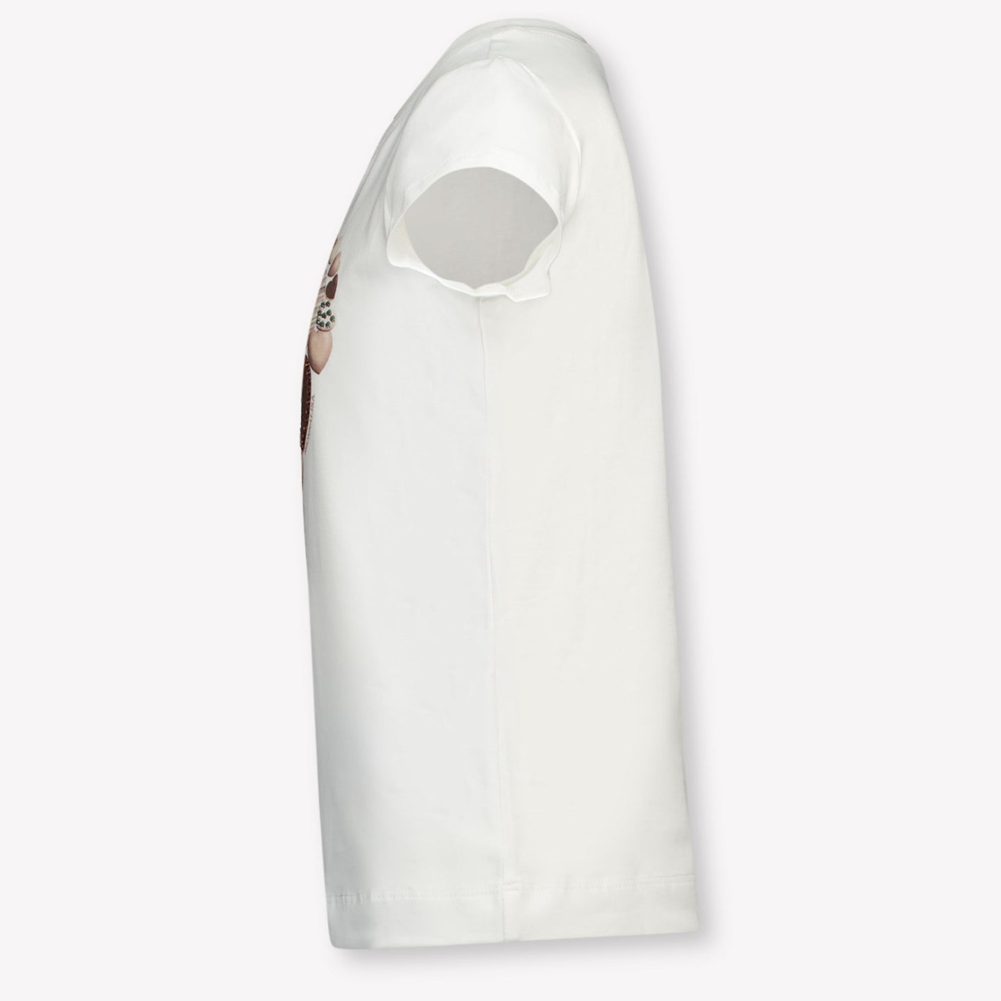 Monnalisa Kids Girls  T-Shirt Offwhite