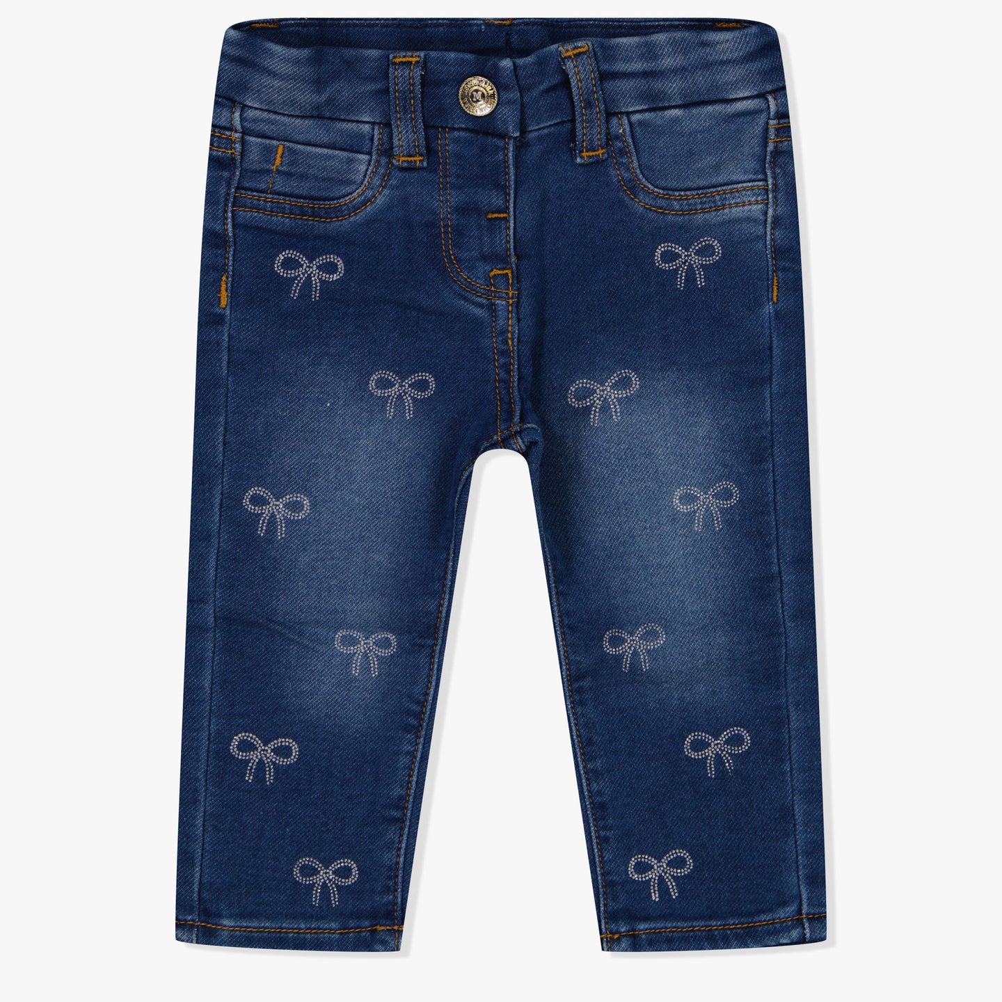 Monnalisa Baby Girls Jeans  Blue