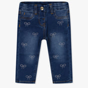 Monnalisa Baby Girls Jeans  Blue