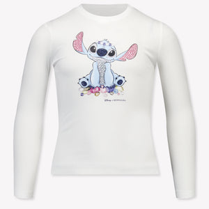 Monnalisa Kids Girls  T-Shirt White
