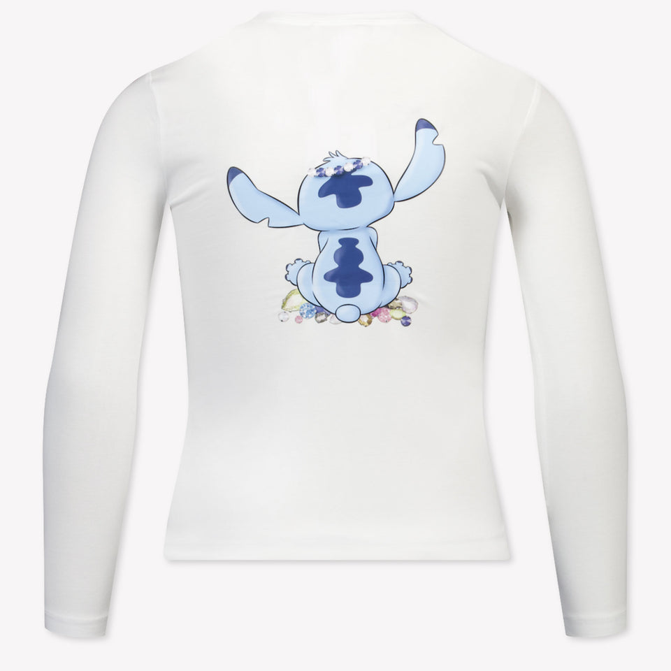 Monnalisa Kids Girls  T-Shirt White