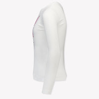 Monnalisa Kids Girls  T-Shirt Offwhite