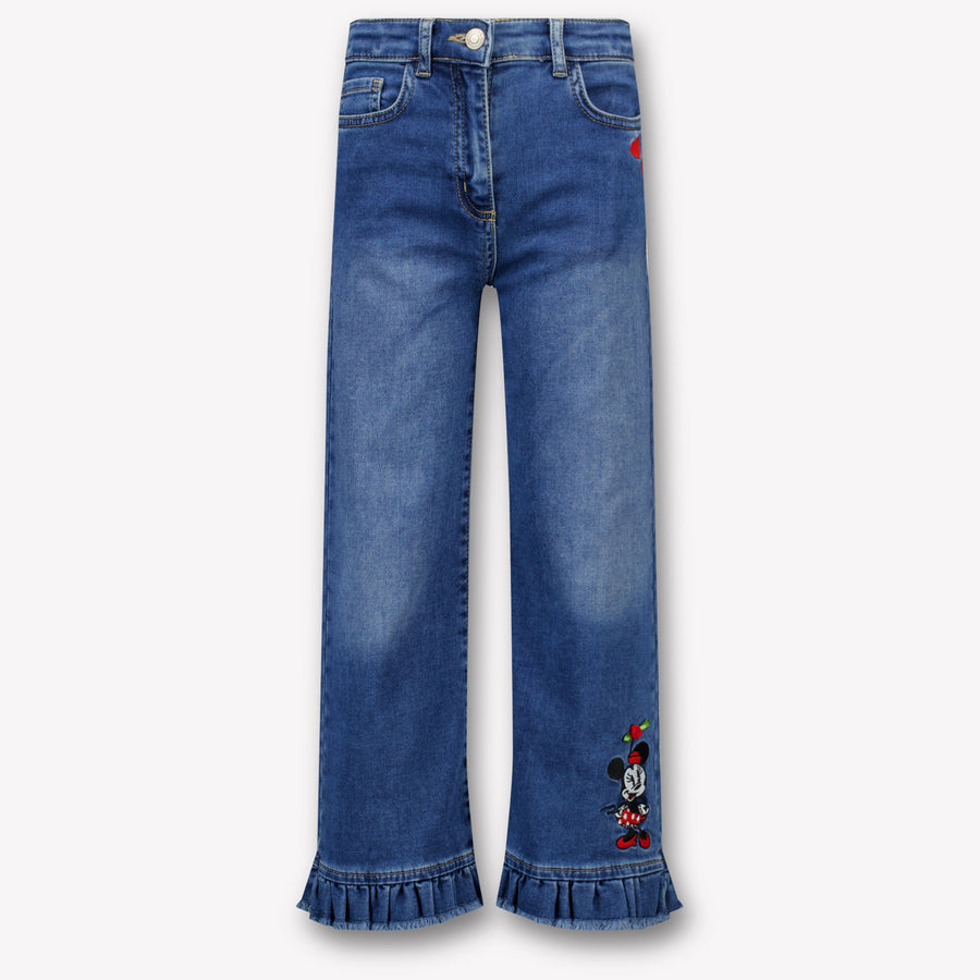 MonnaLisa Kinder Meisjes Jeans in Blauw