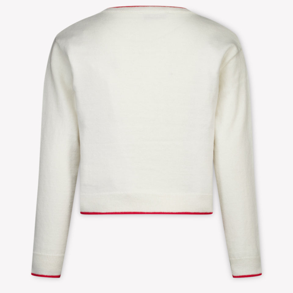 MonnaLisa Kinder Meisjes Trui in Off White