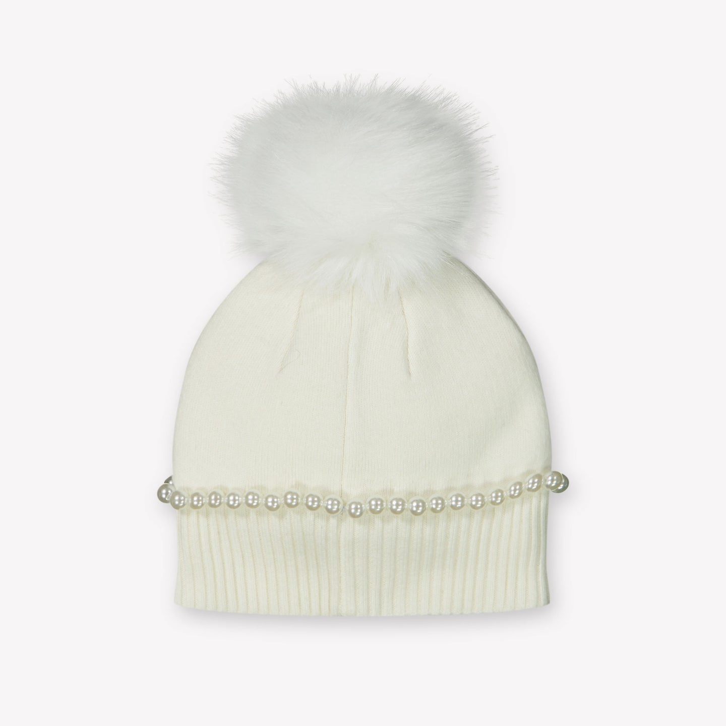 MonnaLisa Kinder Meisjes Muts in Off White