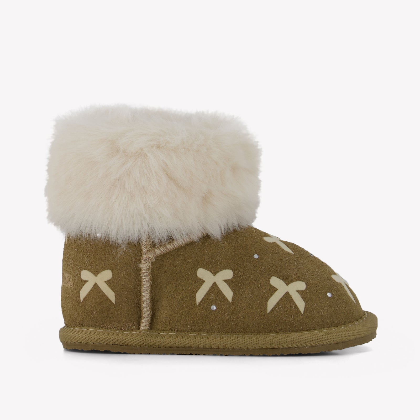 Monnalisa Girls Snowboots  Beige
