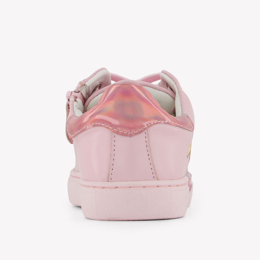 Monnalisa Girls Sneakers  Light Pink