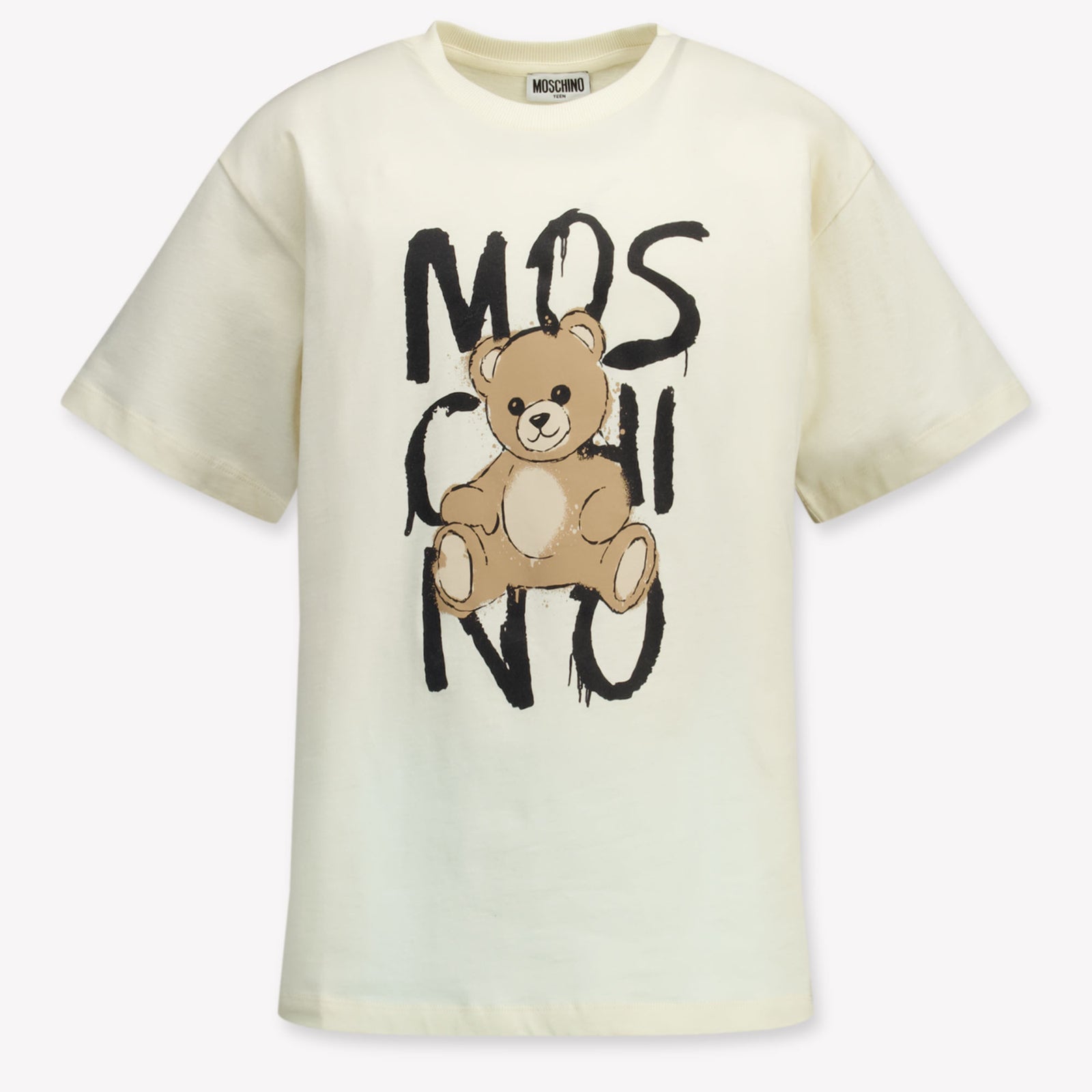 Moschino Kids Unisex T-shirt in OffWhite
