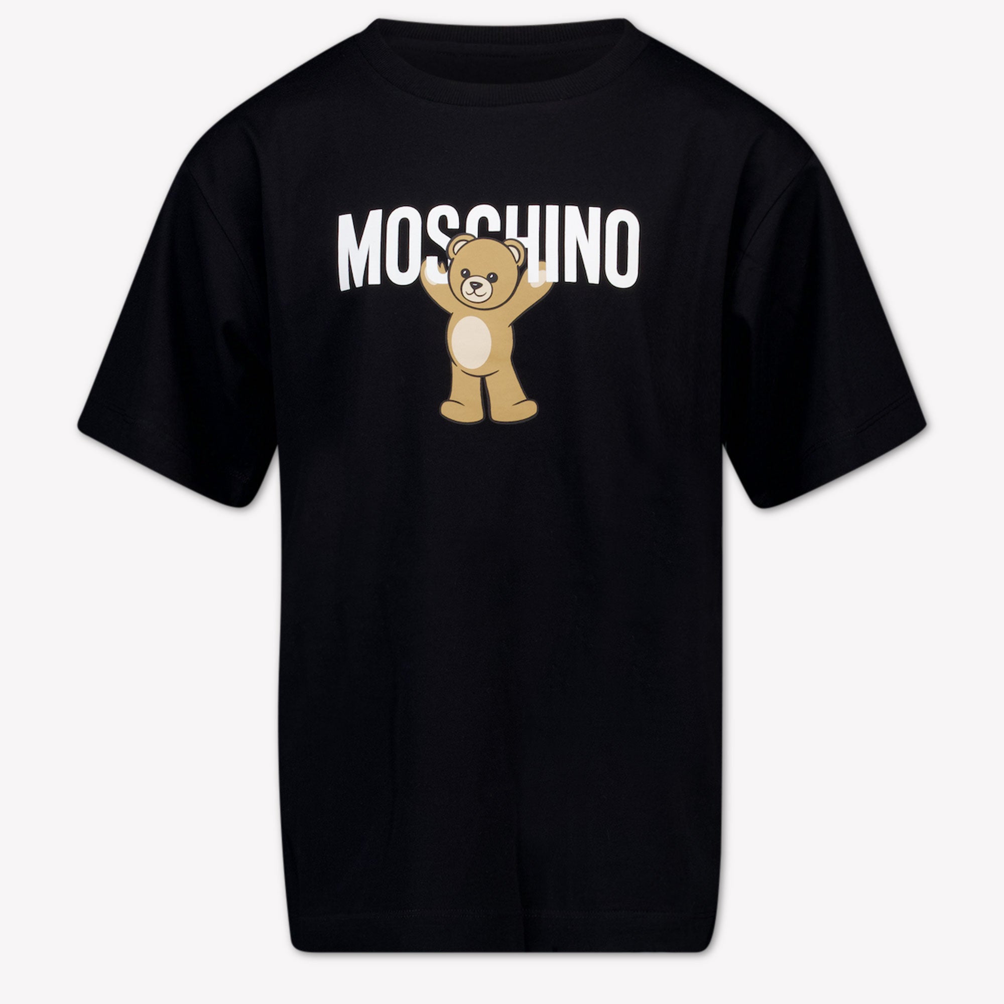 Moschino Kids Unisex T-Shirt  Black