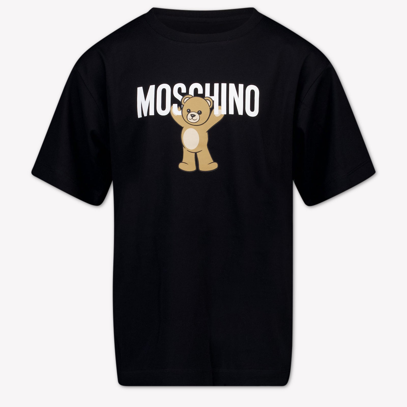 Moschino Kids Unisex T-shirt in Black