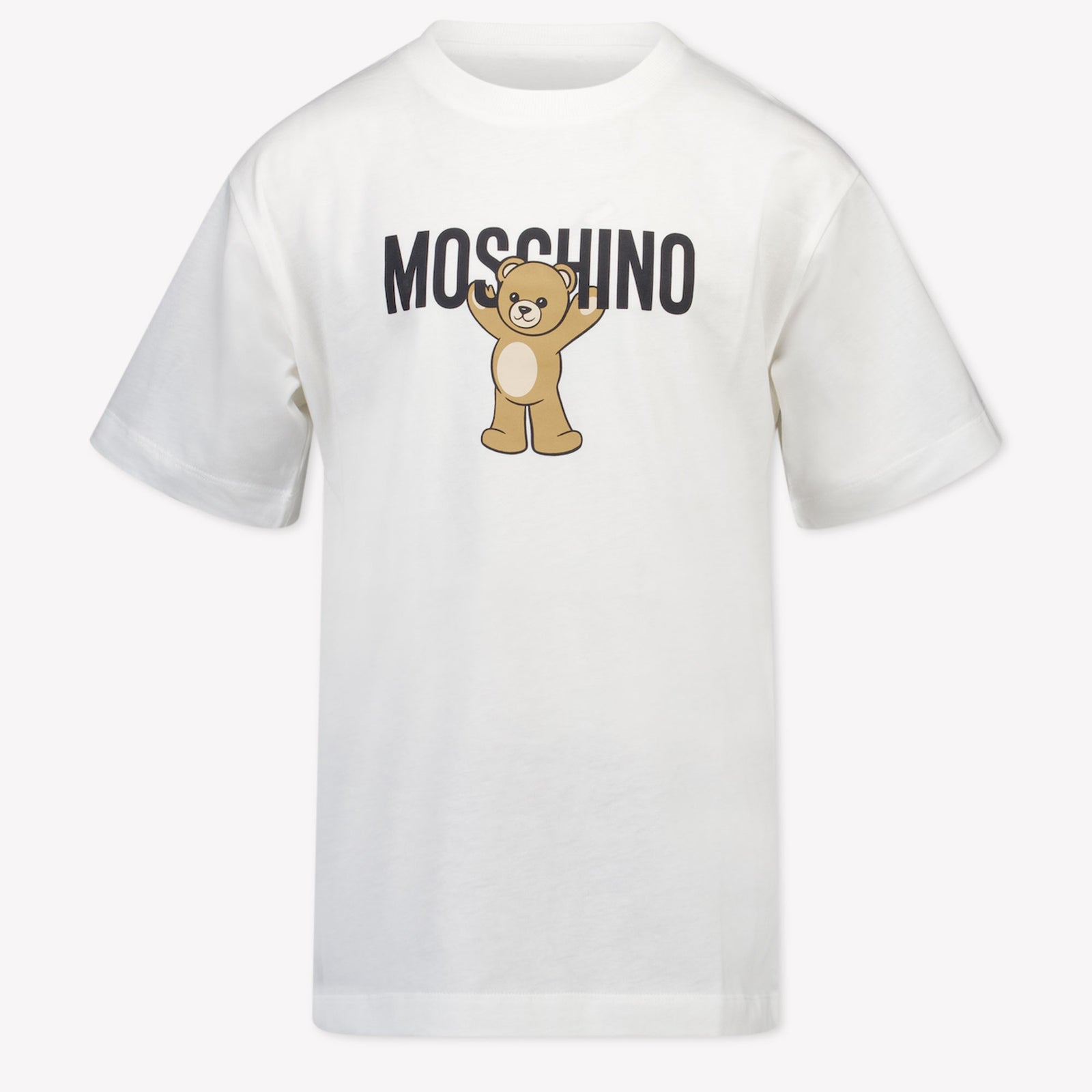 Moschino Kids Unisex T-shirt in OffWhite