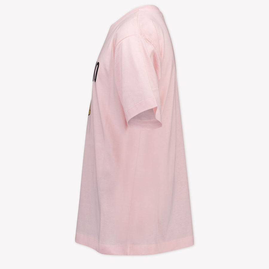 Moschino Kids Unisex T-Shirt  Light Pink