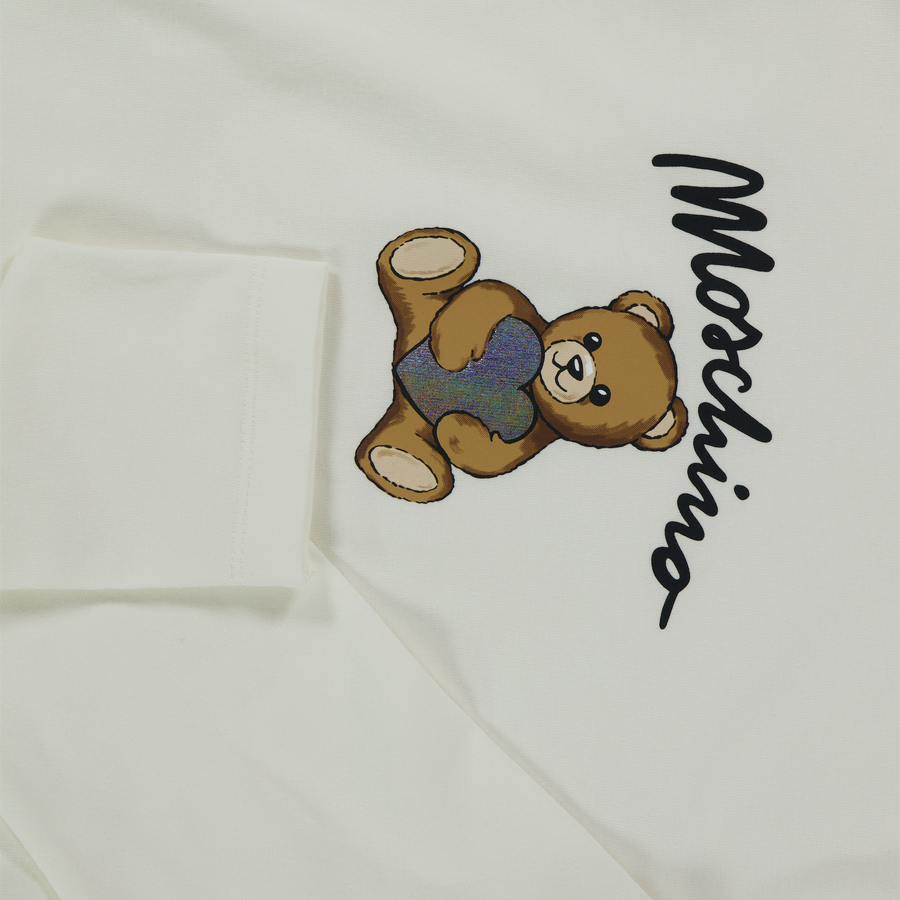 Moschino Kids Girls  T-Shirt Offwhite