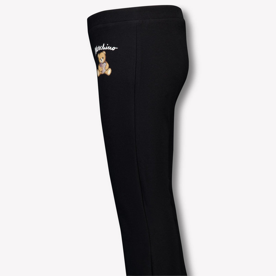 Moschino Kids Girls  Pants Black