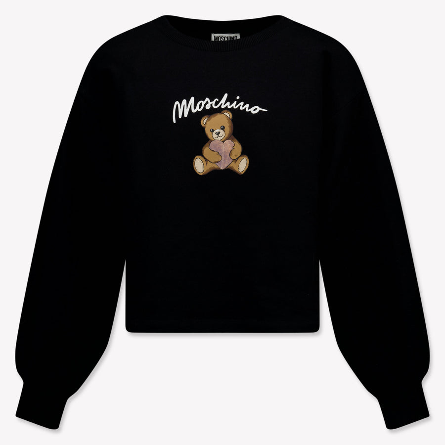 Moschino Kids Girls Sweater Black