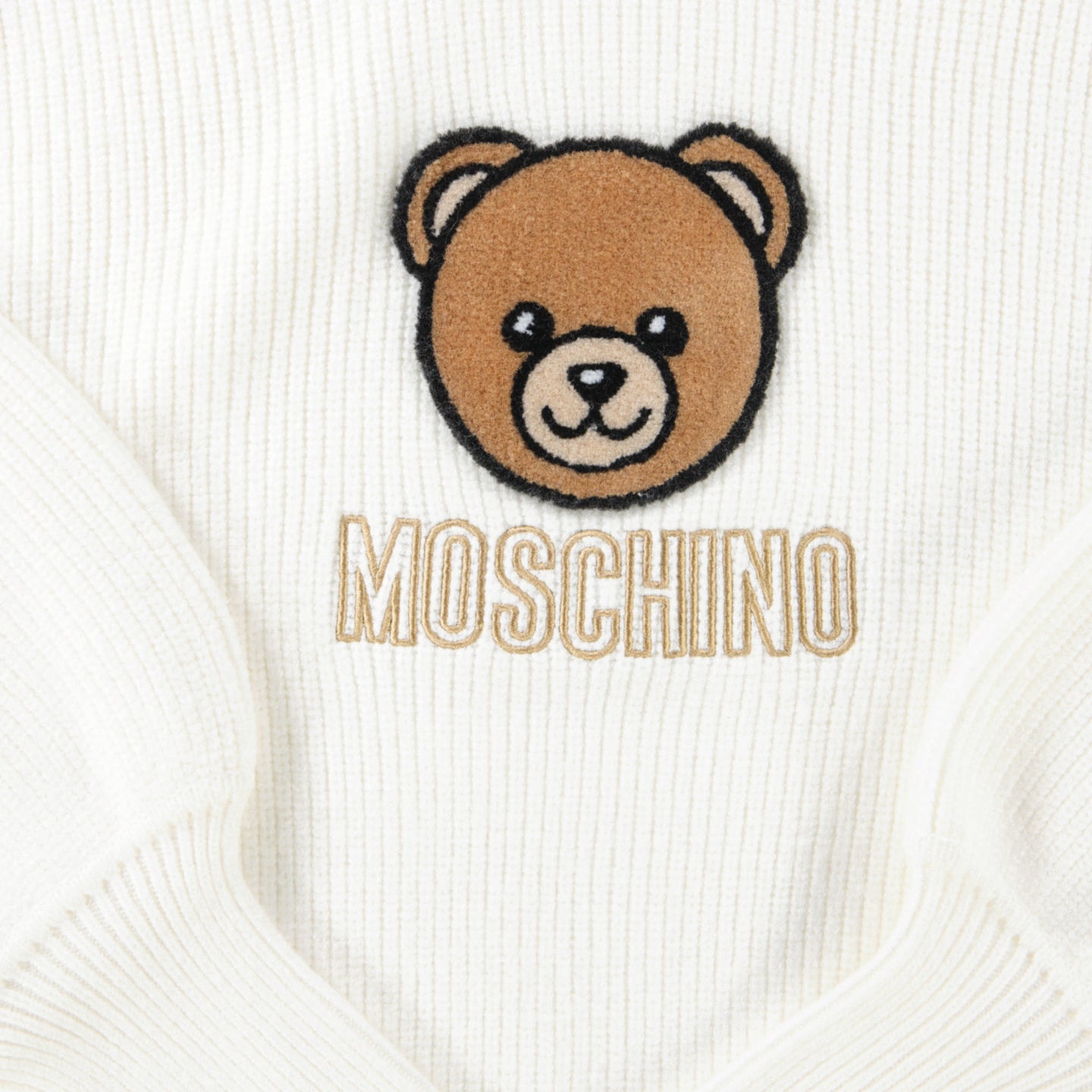 Moschino Kids Girls Sweater Offwhite
