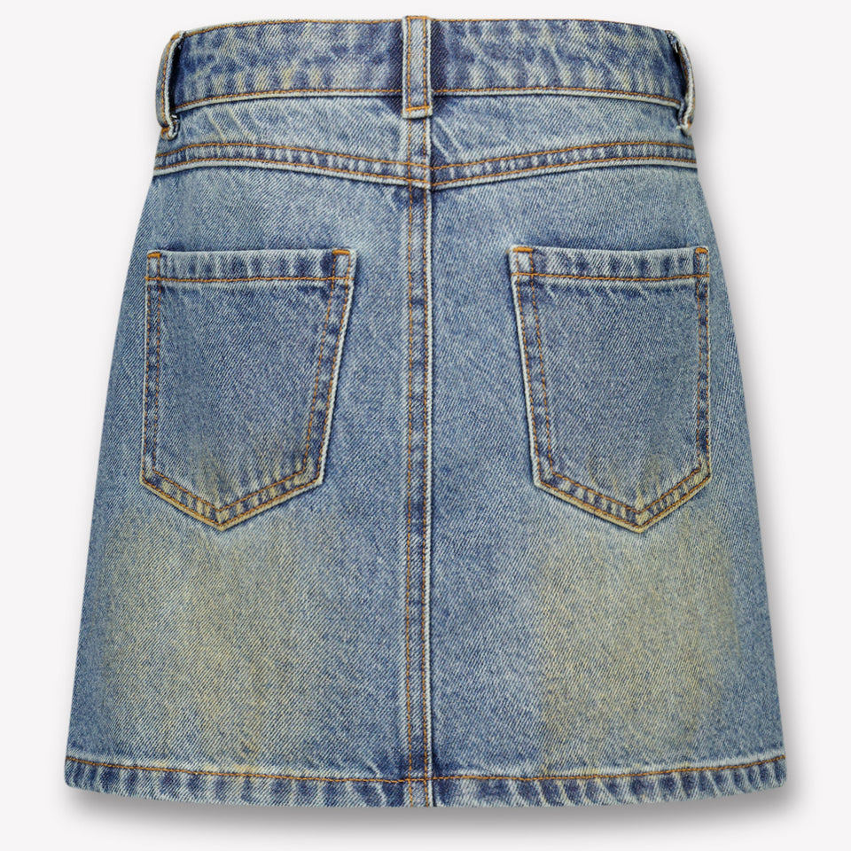 Moschino Kinder Meisjes Rokje In Jeans