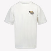Moschino Kids Unisex T-shirt in OffWhite