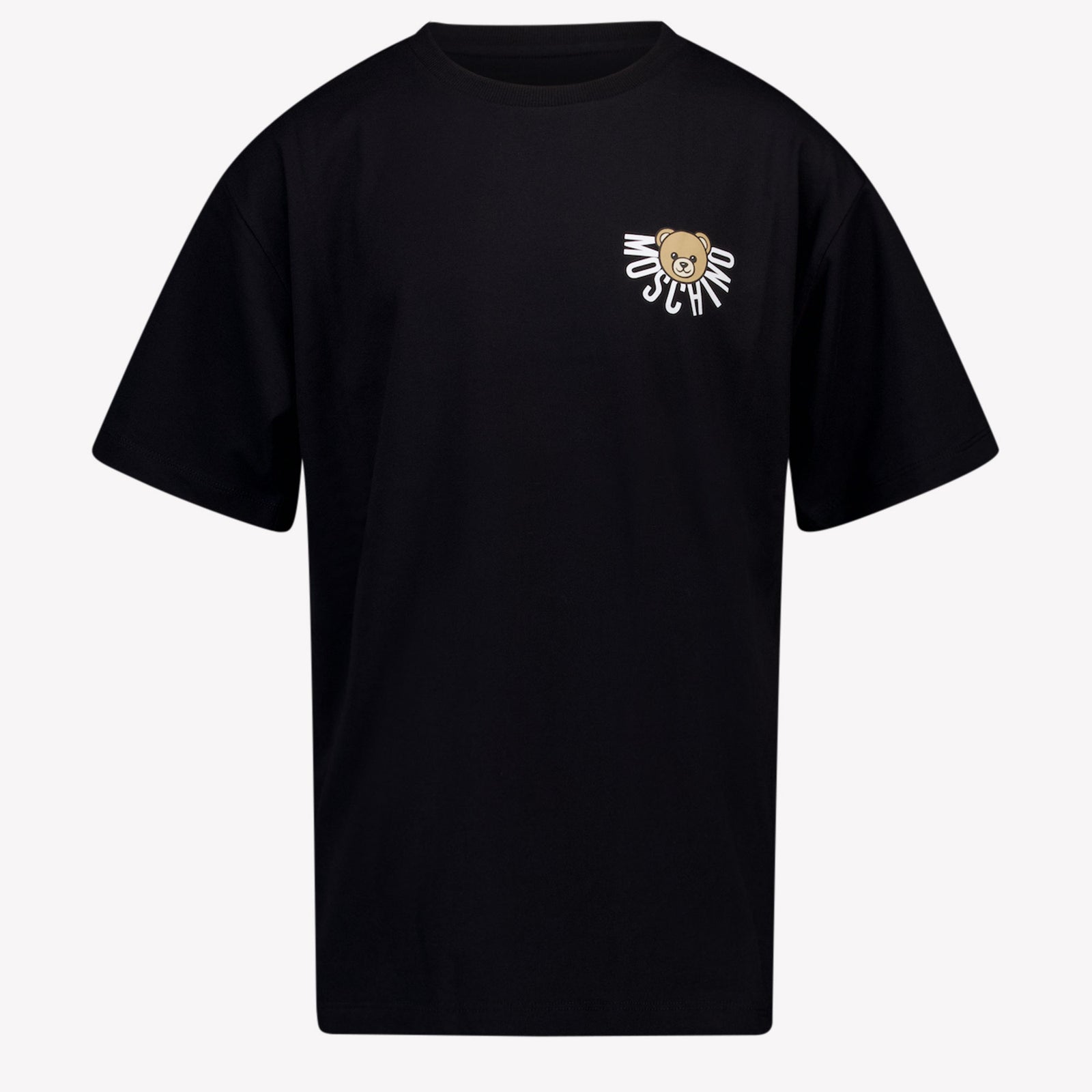 Moschino Kids Unisex T-shirt in Black