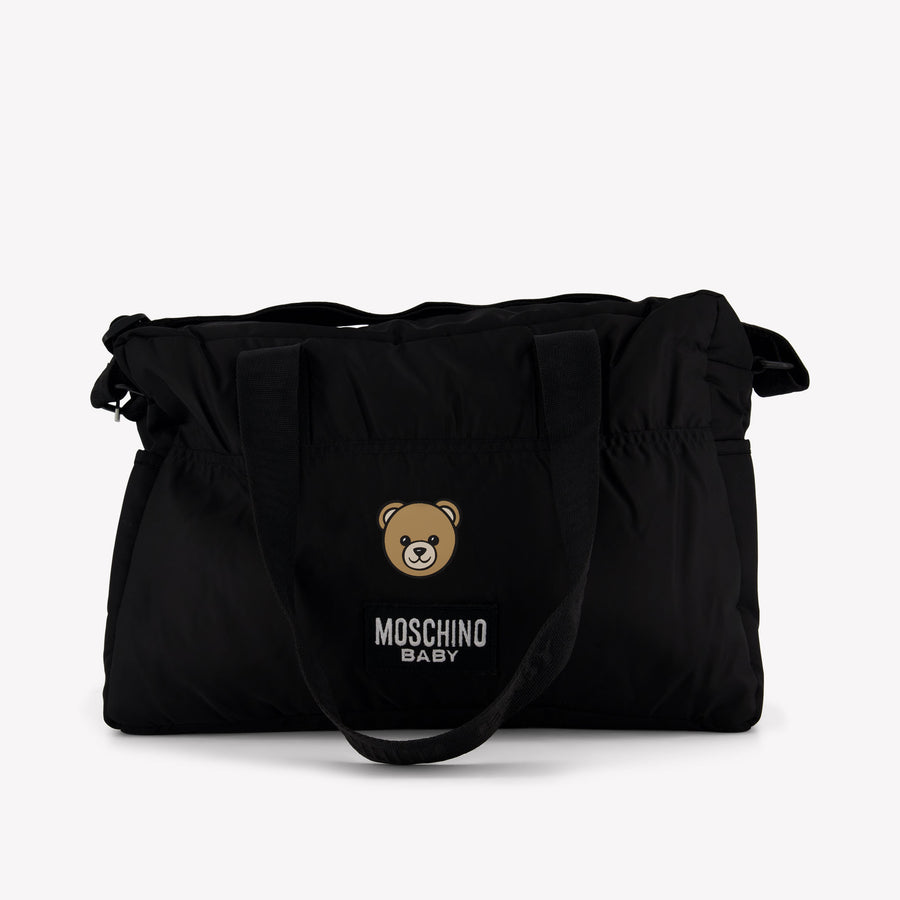 Moschino Baby Unisex Luiertas In Zwart