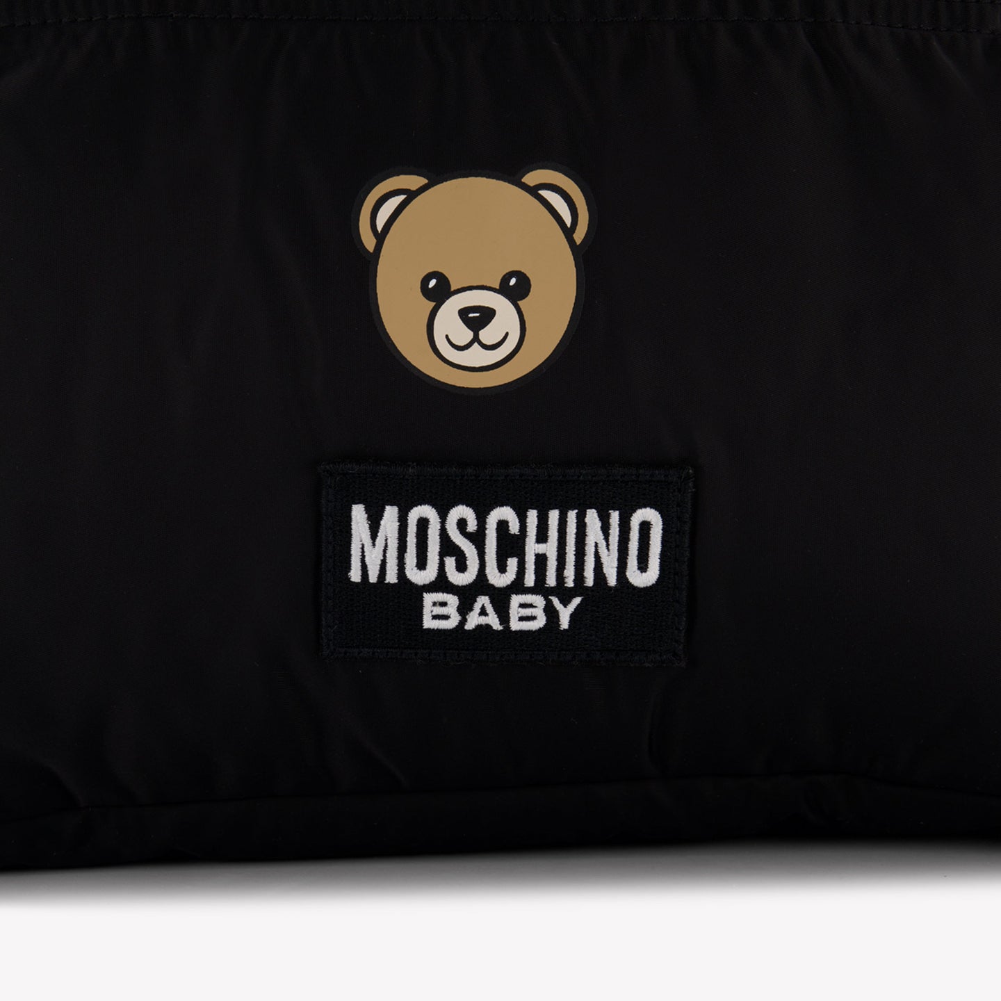 Moschino Baby Unisex Diaper Bag  Black
