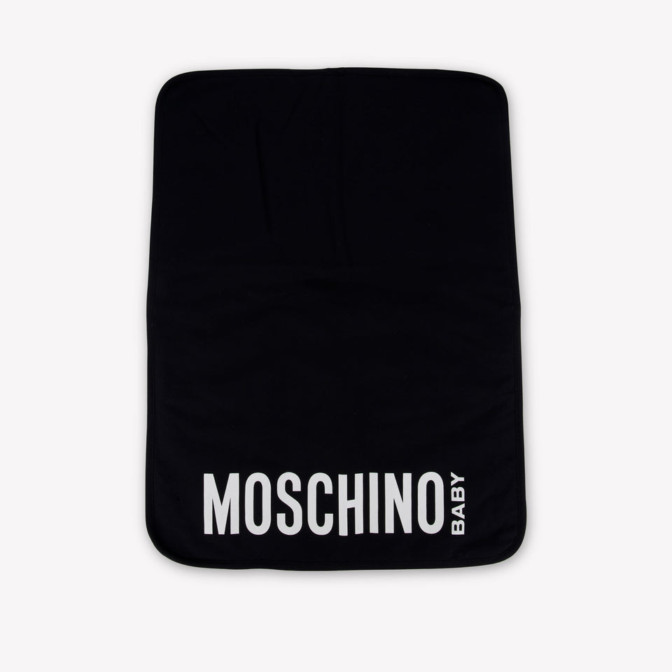 Moschino Baby Unisex Diaper Bag  Black