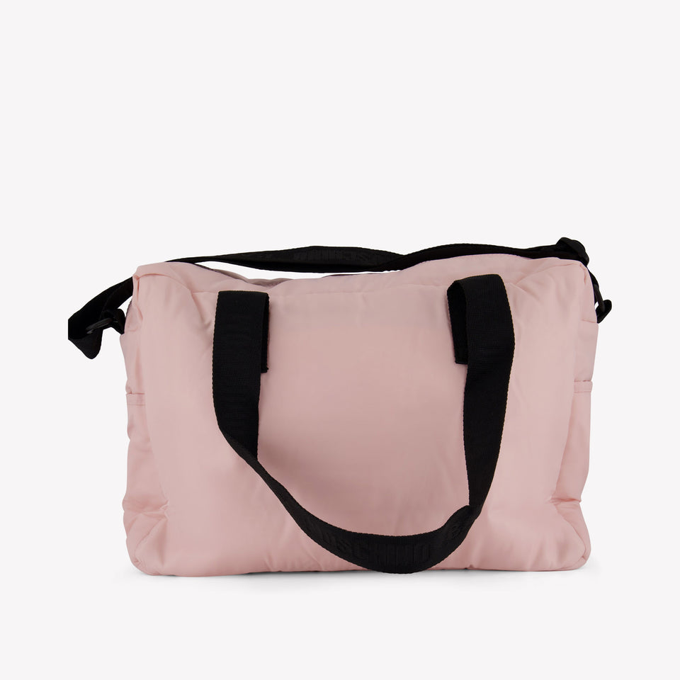 Moschino Baby Unisex Diaper Bag  Light Pink