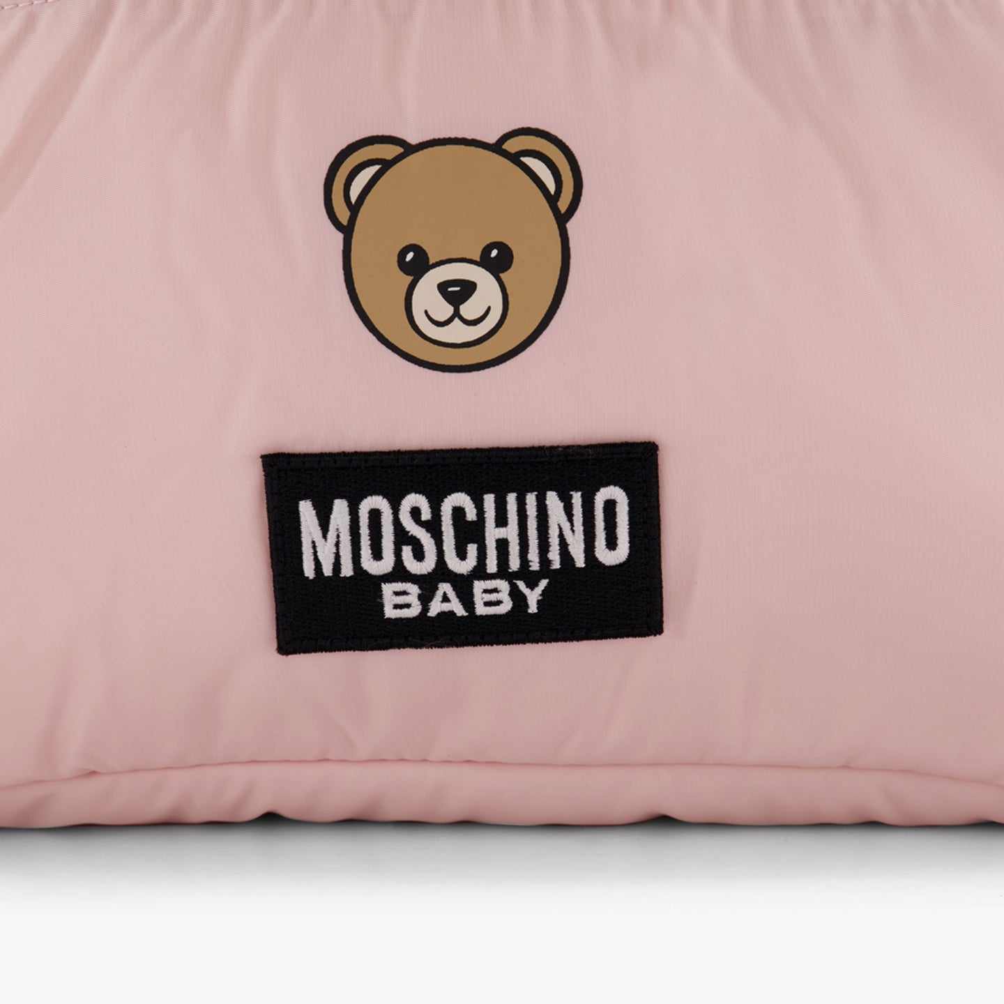 Moschino Baby Unisex Diaper Bag  Light Pink