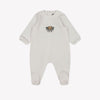Moschino Baby Unisex Playsuit  White