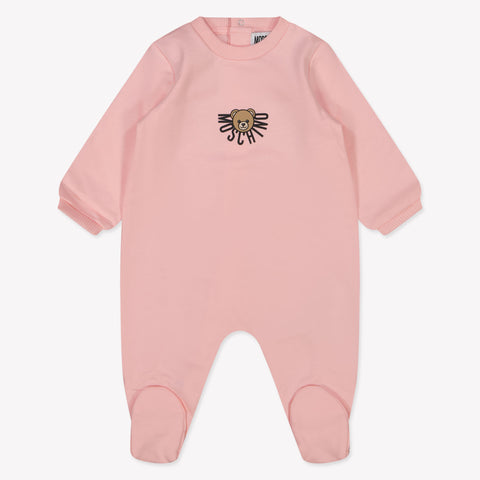 Moschino Baby Unisex Boxpakje In Licht Roze