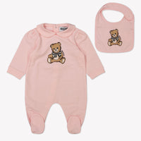 Moschino Baby Girls Playsuit  Light Pink