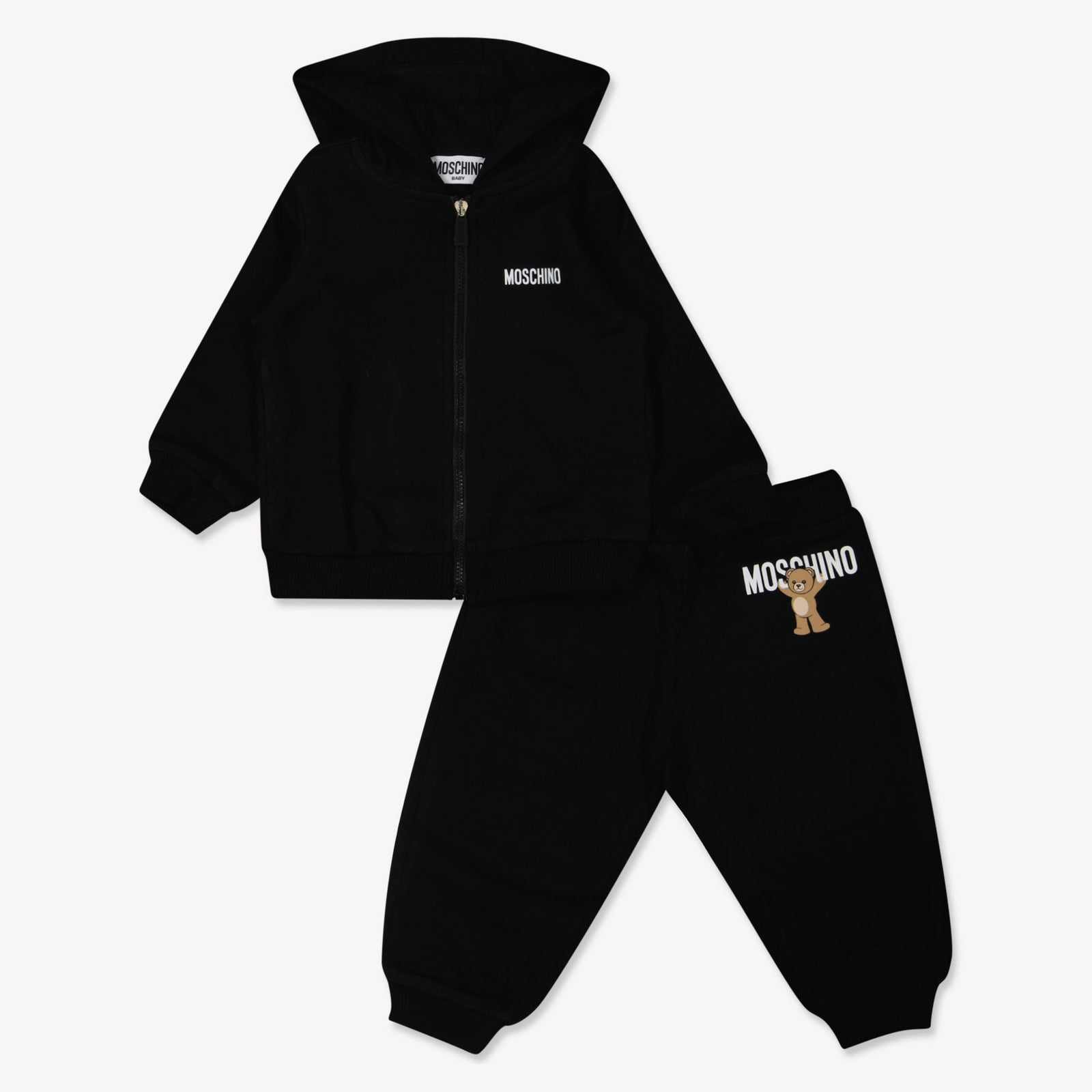 Moschino Baby unisex jogging suit in Black