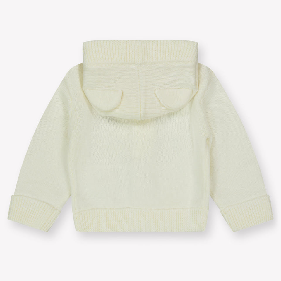 Moschino Baby Unisex Vest  Offwhite