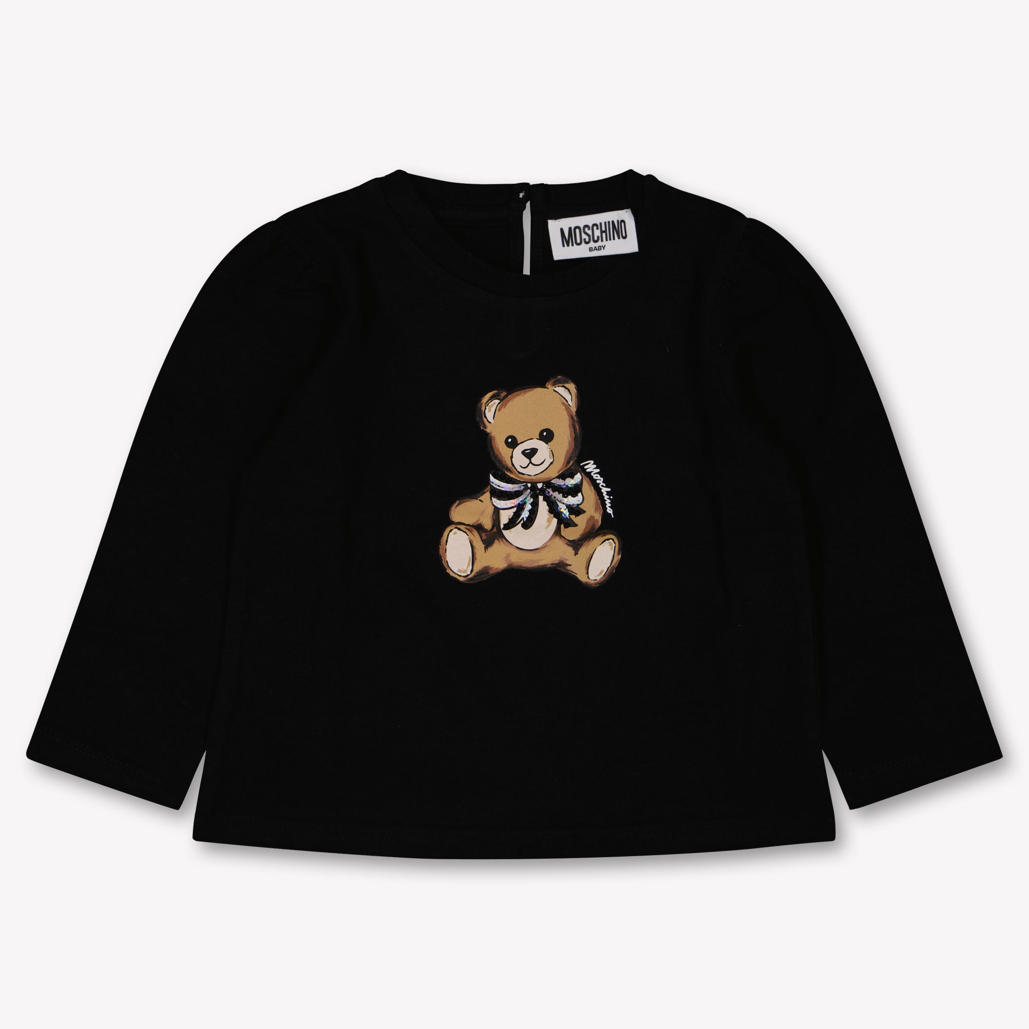 Moschino Baby Girls T-Shirt  Black