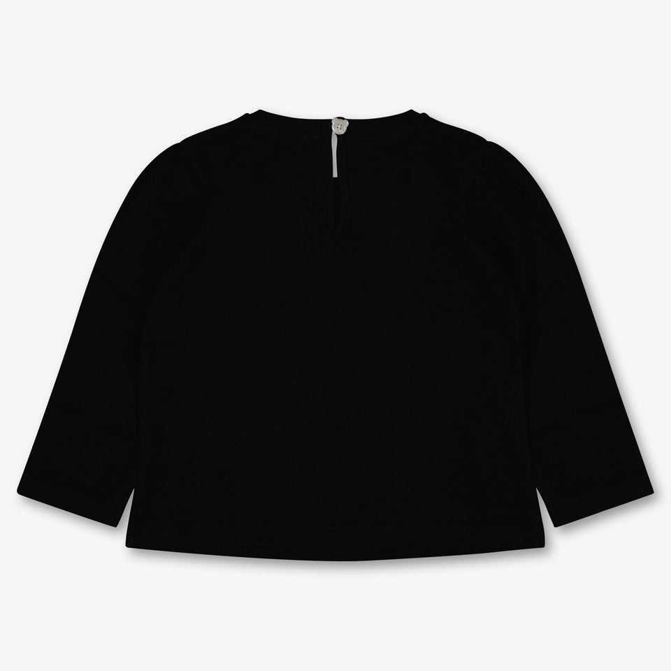 Moschino Baby Girls T-Shirt  Black